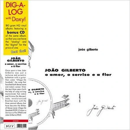 Joao Gilberto O Amor, O Sorriso E A Flor 180g LP & CD 1