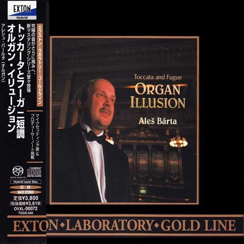 Ales Barta Organ Illusion: Toccata and Fugue Hybrid Stereo Japanese Import SACD 1
