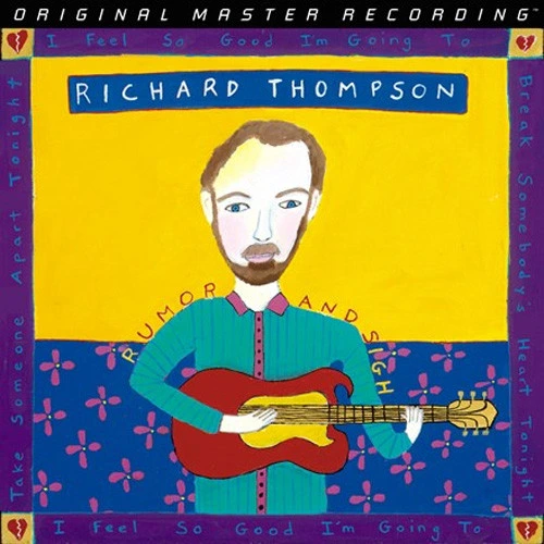 Richard Thomspon Rumor and Sigh Numbered Limited Edition 180g 2LP 1