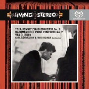 Van Cliburn & Fritz Reiner Tchaikovsky Piano Concerto No. 1 & Rachmaninoff Piano Concerto 2 Hybrid Multi-Channel & SACD 1