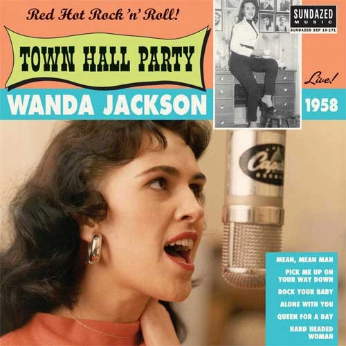 Wanda Jackson Live at Town Hall Party 1958 45rpm 10" Vinyl EP (Mono) 1