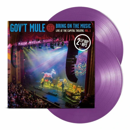 Gov't Mule Bring On The Music: Live At The Capitol Theatre Vol. 1 180g 2LP (Purple Vinyl) 1