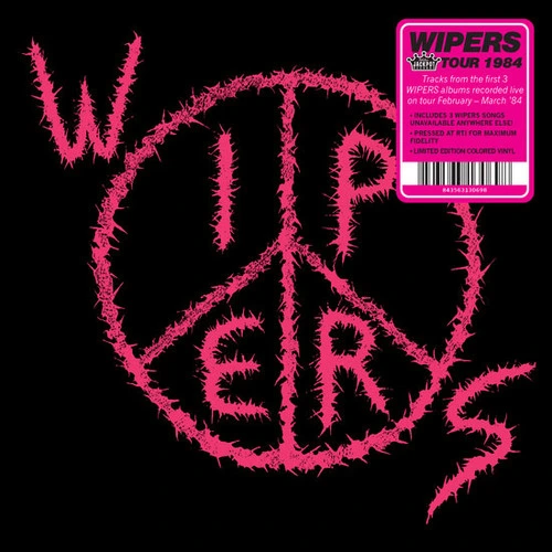 Wipers Wipers Tour 84 LP (Pink Fluorescent Vinyl) 1