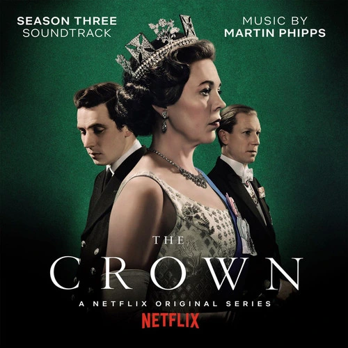 Martin Phipps The Crown Season 3 Soundtrack Numbered Limited Edition 180g LP (Royal Silver Vinyl) 1