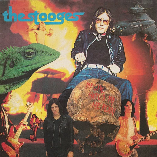 The Stooges My Girl Hates My Heroin LP (Red & Black Splatter Vinyl) 1