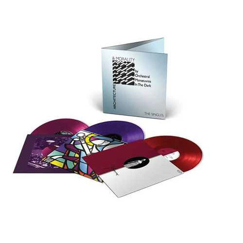 Orchestral Manoeuvres In The Dark Architecture & Morality - The Singles 45rpm 12" Vinyl 3Disc (Magenta, Purple & Red) 1