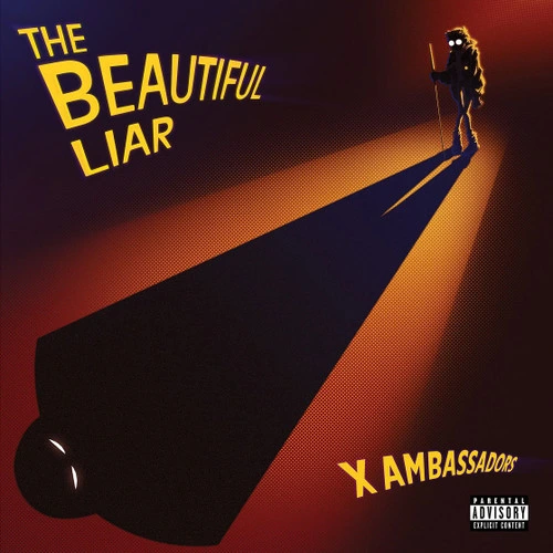 X Ambassadors The Beautiful Liar LP (Marigold Vinyl) 1