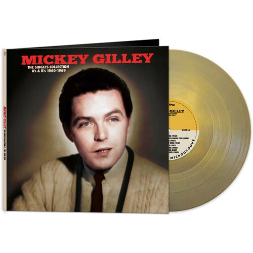 Mickey Gilley The Singles Collection: A's & B's 1960-1969 LP (Gold Vinyl) 1