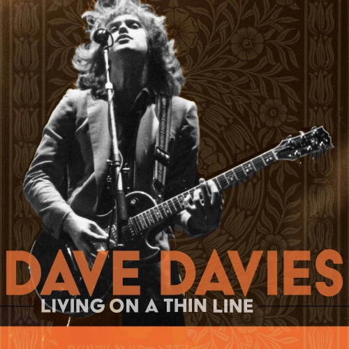 Dave Davies Living on a Thin Line Hand-Numbered Limited Edition 180g 2LP (Orange & Brown Splatter) 1