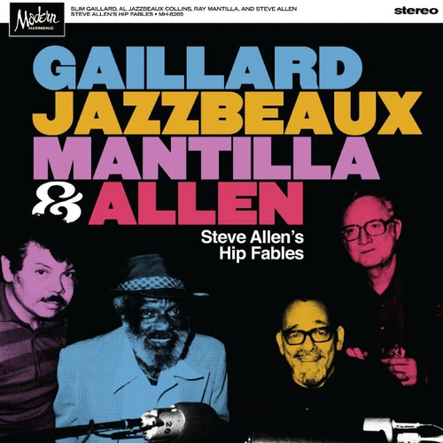 Gaillard, Jazzbeaux, Mantilla & Allen Steve Allen's Hip Fables LP (Violet Vinyl) 1