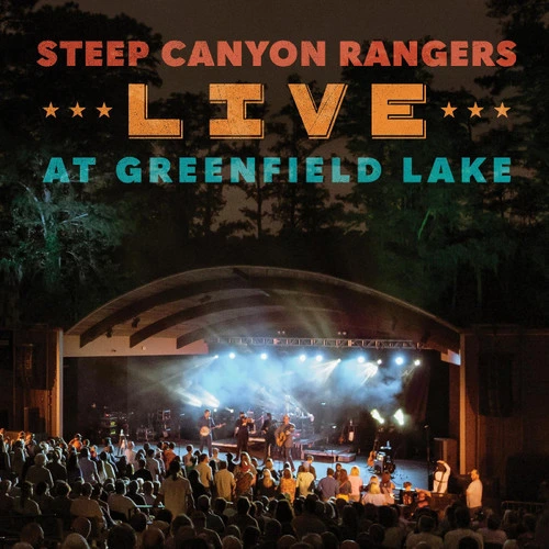Steep Canyon Rangers Live at Greenfield Lake 2LP (Purple & Yellow Vinyl) 1