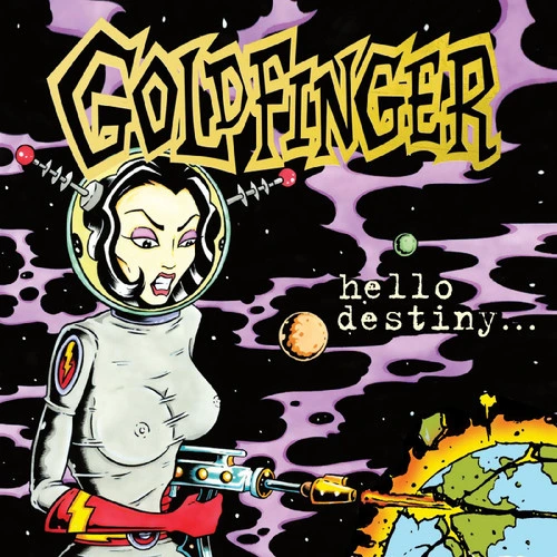 Goldfinger Hello Destiny... LP (Purple Blast Vinyl) 1