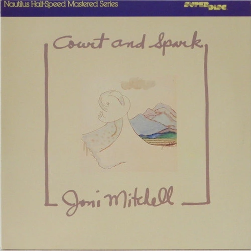 Joni Mitchell Court And Spark Nautilus 1/2 Speed LP 1