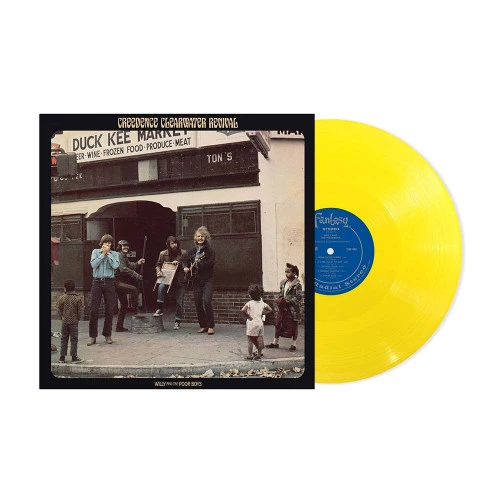 Creedence Clearwater Revival Willy and the Poor Boys LP (Canary Yellow Vinyl) 1