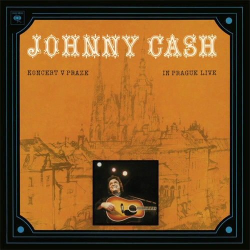 Johnny Cash Koncert V Praze in Prague Live 180g LP 1