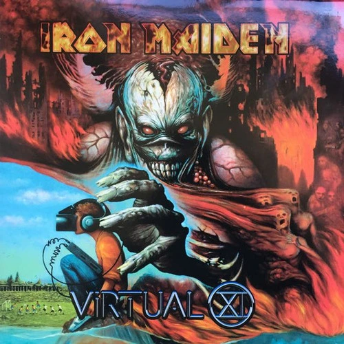 Iron Maiden Virtual XI EMI UK Import 2LP (Pre-owned, EX) 1
