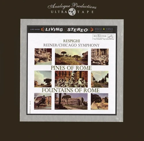 Fritz Reiner Respighi: Pines of Rome & Fountains of Rome Reel To Reel Tape (Ultra Tape) (2 Reels) 1