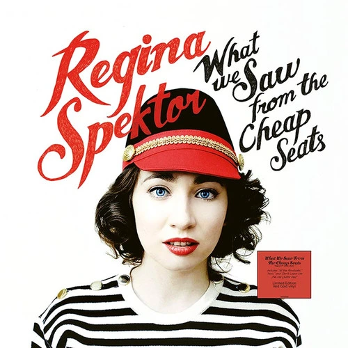 Regina Spektor What We Saw from the Cheap Seats LP (Translucent Red Vinyl) 1