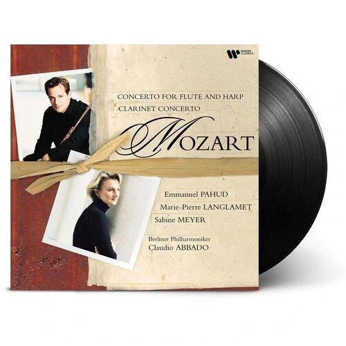 Emmanuel Pahud, Sabine Meyer & Claudio Abbado Mozart: Concerto for Flute and Harp & Clarinet Concerto LP 1