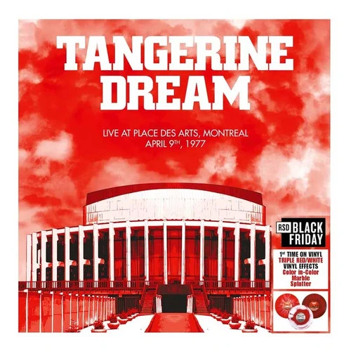 Tangerine Dream Live at Place des Arts, Montreal - April 9th, 1977 RSD Exclusive 3LP (Red/White Vinyl) 1