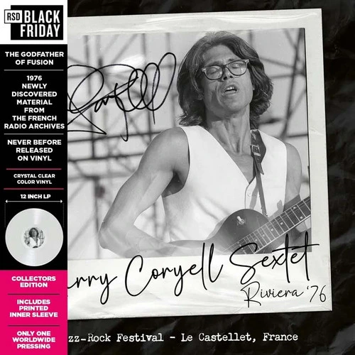 Larry Coryell & the Eleventh House Riviera '76 RSD Exclusive LP (Clear Vinyl) 1