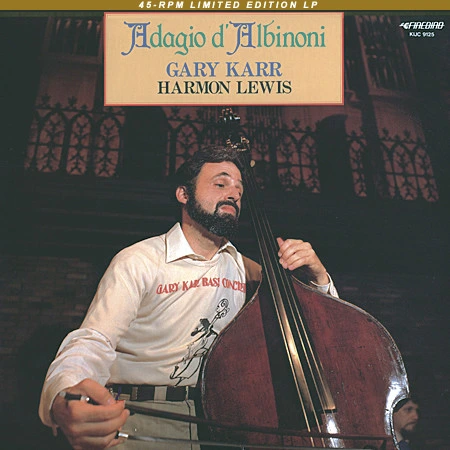 Gary Karr Adagio d'Albinoni Impex Low Numbered Limited Ed 180g 45rpm 2LP 1