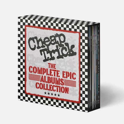 Cheap Trick The Complete Epic Albums Collection Numbered Limited Edition 180g Import 14LP Box Set (Clear Vinyl) 1