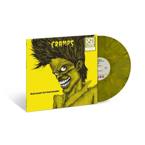 The Cramps Bad Music for Bad People Indie Exclusive LP ("Goo Goo Muck" Green Vinyl) 1