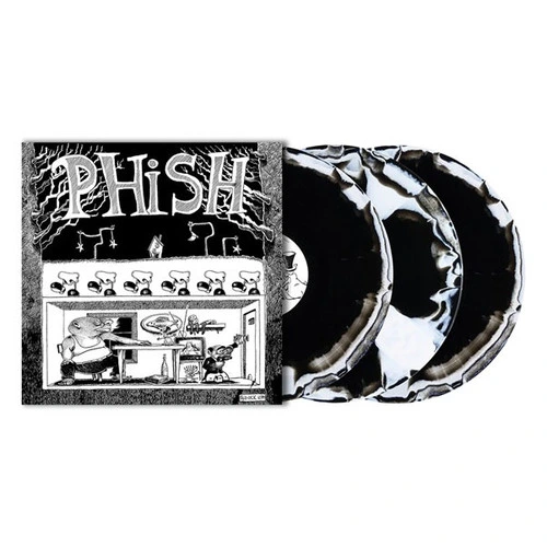 Phish Junta 3LP ("Fluffhead" Black & White Swirly Vinyl) 1