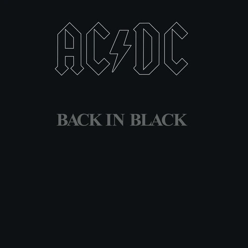 AC/DC Back in Black LP (Black & White Marble Vinyl) 1