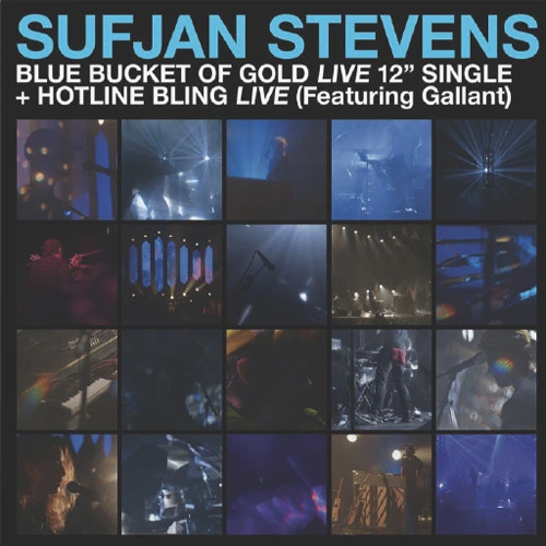 Sufjan Stevens Carrie & Lowell Live - Blue Bucket of Gold 12" Vinyl Single (Translucent Blue Vinyl) 1