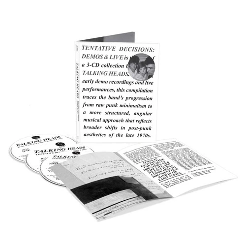 Talking Heads Tentative Decisions: Demos & Live 3CD 1