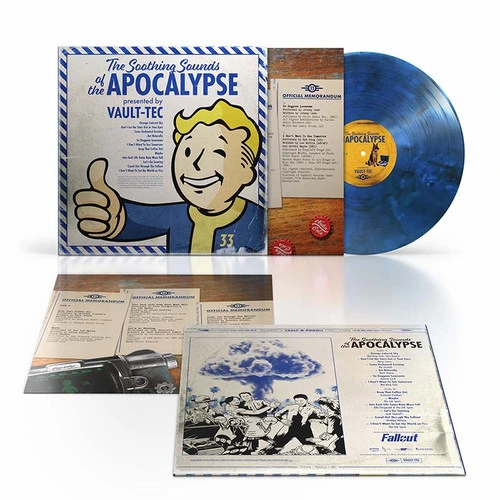 Fallout: The Soothing Sounds of the Apocalypse LP (Blue Smoke Vinyl) 1