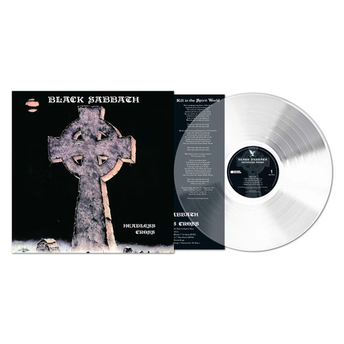 Black Sabbath Headless Cross LP (Clear Vinyl) 1