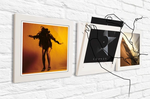 Pro-Ject Play & Display 12" Vinyl Display Frames (Black, Set of 3) 1