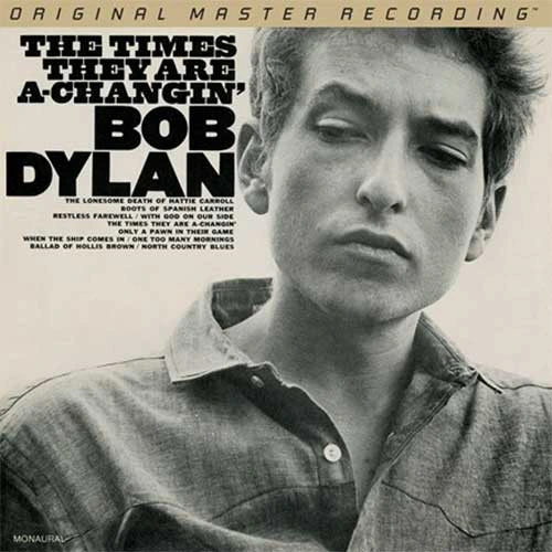 Bob Dylan The Times They Are A-Changin' Numbered Limited Edition 45rpm 180g Mono 2LP 1