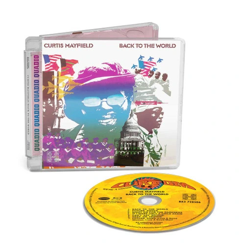 Curtis Mayfield Back to the World (Quadio) Blu-Ray Audio Disc 1