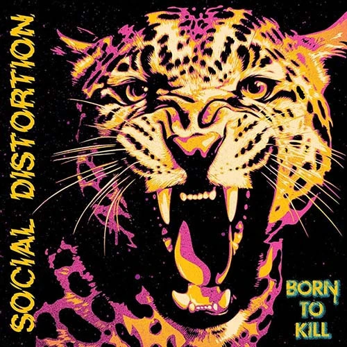 Social Distortion Born to Kill Indie Exclusive 2LP (Pink & Yellow Vinyl) 1