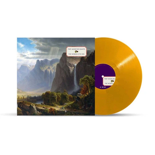 They Might Be Giants The World Is to Dig LP (Yellow Vinyl) 1