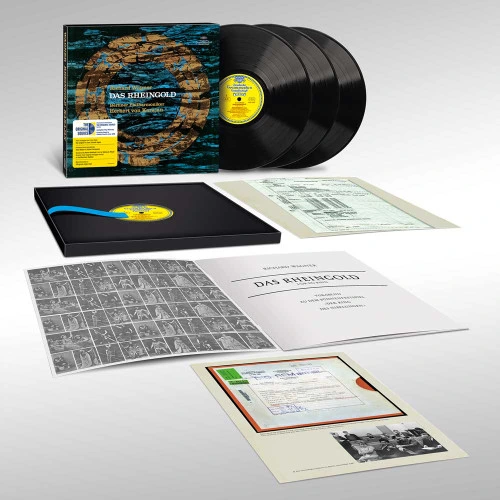 Herbert von Karajan Wagner: Das Rheingold (Original Source Series) Numbered Limited Edition 180g 3LP Box Set 1
