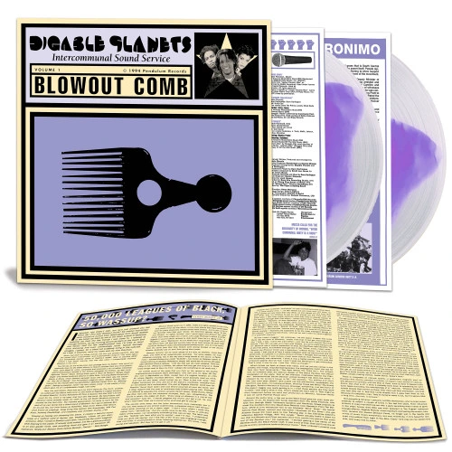 Digable Planets Blowout Comb 2LP (Clear with Purple Center Vinyl) 1