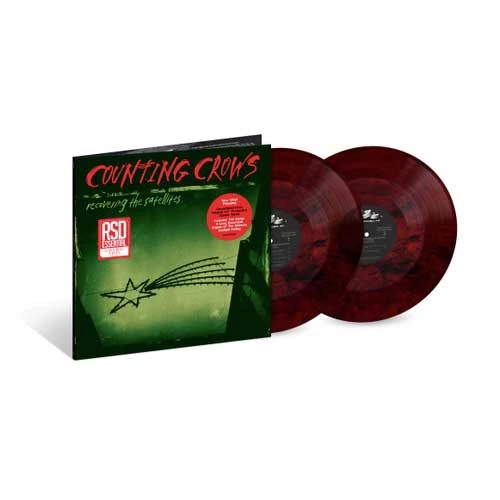 Counting Crows Recovering the Satellites Indie Exclusive 2LP (Red Lava Vinyl) 1