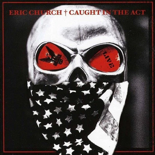 Eric Church Caught In The Act 2LP Yellow Vinyl (4th Pressing) 1