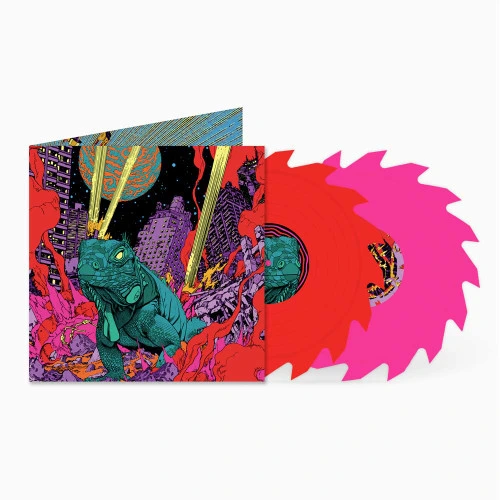 King Gizzard & the Lizard Wizard PetraDragonic Apocalypse Live 2LP (Color Buzzsaw-Shaped Vinyl) 1