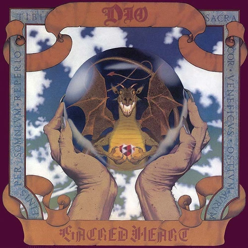 Dio Sacred Heart LP (Yellow Vinyl) 1