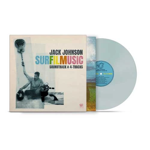 Jack Johnson SURFILMUSIC (Soundtrack + 4-Tracks) Indie Exclusive 2LP (Soda Pop Bottle Blue Vinyl) 1