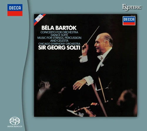 Sir Georg Solti Bela Bartok Concerto for Orchestra Hybrid Stereo Japanese Import SACD 1