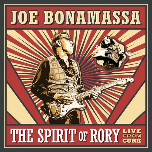 Joe Bonamassa The Spirit of Rory: Live from Cork 180g 2LP (Transparent Red & Black Swirl Vinyl) 1