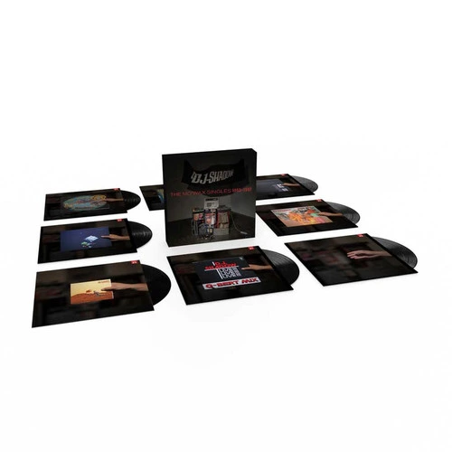DJ Shadow The Mo'Wax Singles 1993-1997 Half-Speed Mastered 12" Vinyl 8Disc Box Set 1