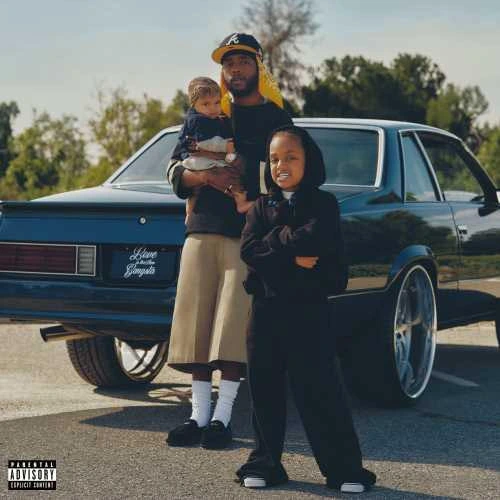 6LACK Love is the New Gangsta LP (Moonlight Clear Vinyl) 1
